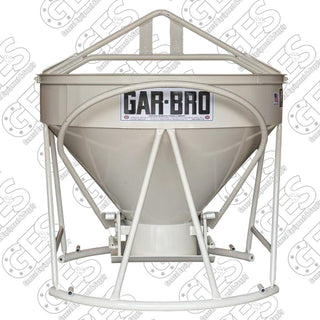 Gar-Bro 427-R Lightweight Round-Gate 1 Yard Bucket - Reconditioned