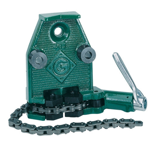 GREENLEE 467 CHAIN VISE Reconditioned  with 1 Year Operational Warranty