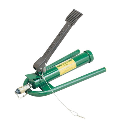 Greenlee 1725 Hydraulic Foot Pump - Reconditioned