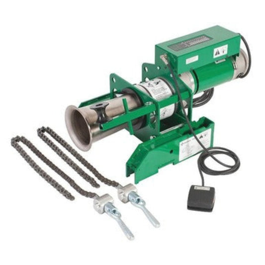 Greenlee 6901 Puller Package with Greenlee UT10-2S Ultra Tugger & Greenlee 02846 Chain Mount