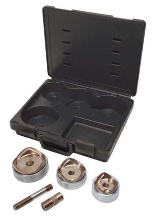 Greenlee 7308 Knock Out Punch Set for 2 1/2 Inch, 3 Inch, 4 Inch Conduit-Reconditioned  with 1 Year Warranty