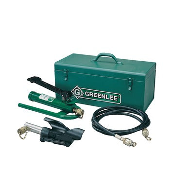 Greenlee 800F1725 - Hydraulic Cable Bender with 1725 Foot Pump, High Pressure Hose Unit and Storage Box