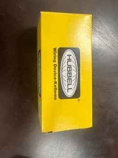 Hubbell-Pro, 20A 125V, 2-Pole 3-Wire Grounding, 5-20R, Red-New Surplus