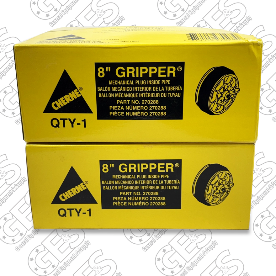 Cherne 270270 8" End of Pipe Gripper - New Surplus