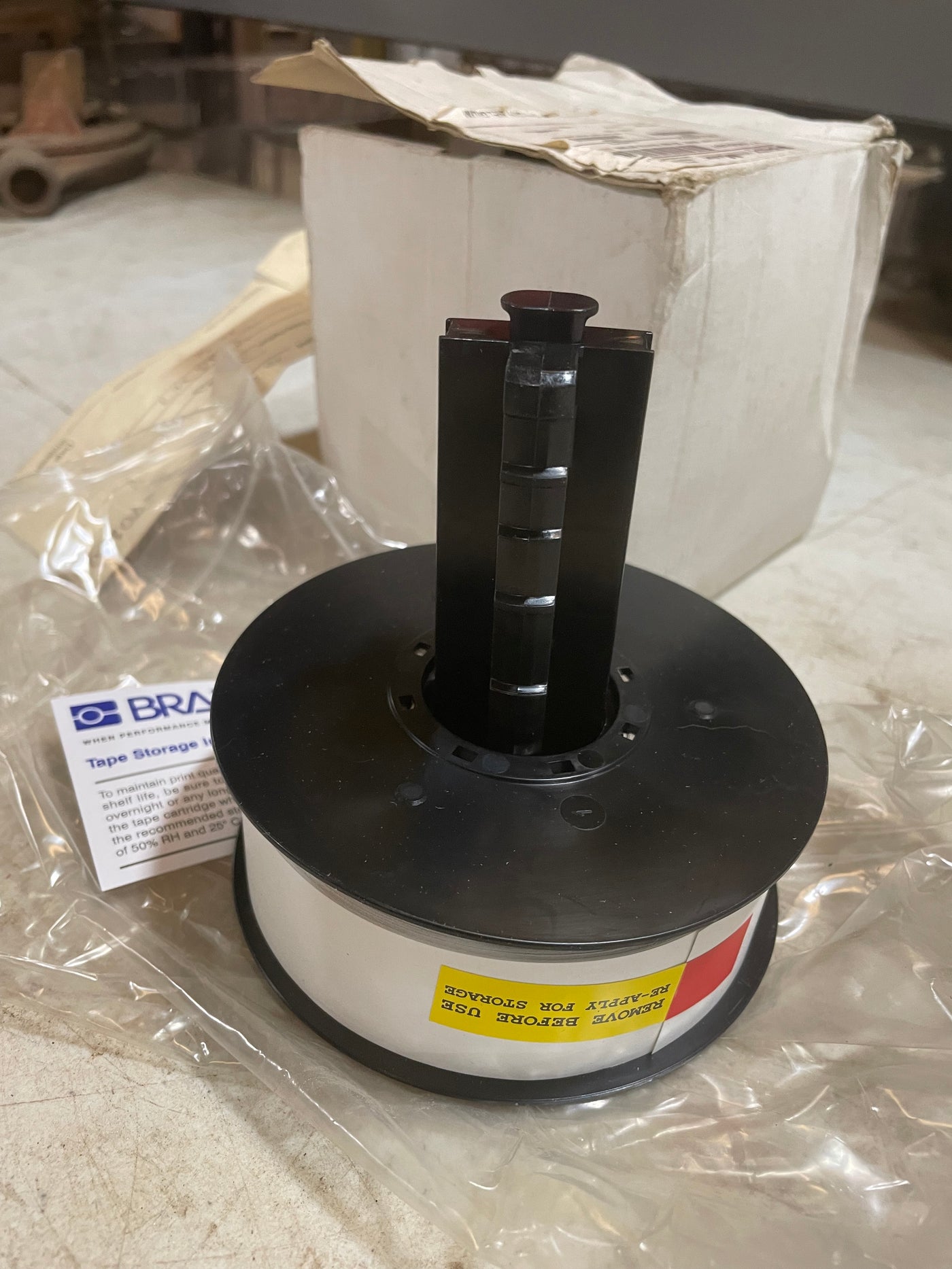Brady 120847 MiniMark Vinyl Tape - New Surplus