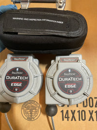 FallTech 83909TP3 9' Leading Edge Cable SRL Twin-leg with Steel Rebar Hooks- New Surplus