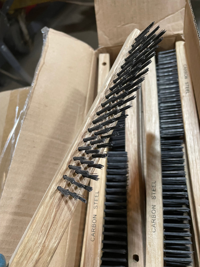 Advanced Brush 85045 Curved Handle Scratch Brush 12 per box - New Surplus