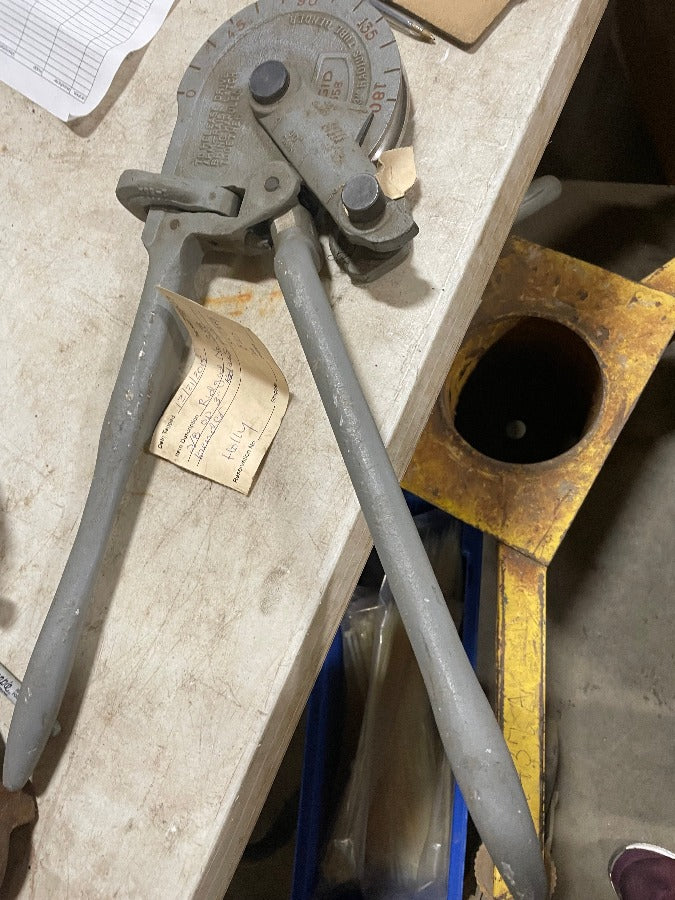 Ridgid 358 5/8" Ratchet Tube Pipe Bender- Used