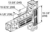 Hilti MIC-90-LH Galvanized Girder Connector - 2pk - New Surplus