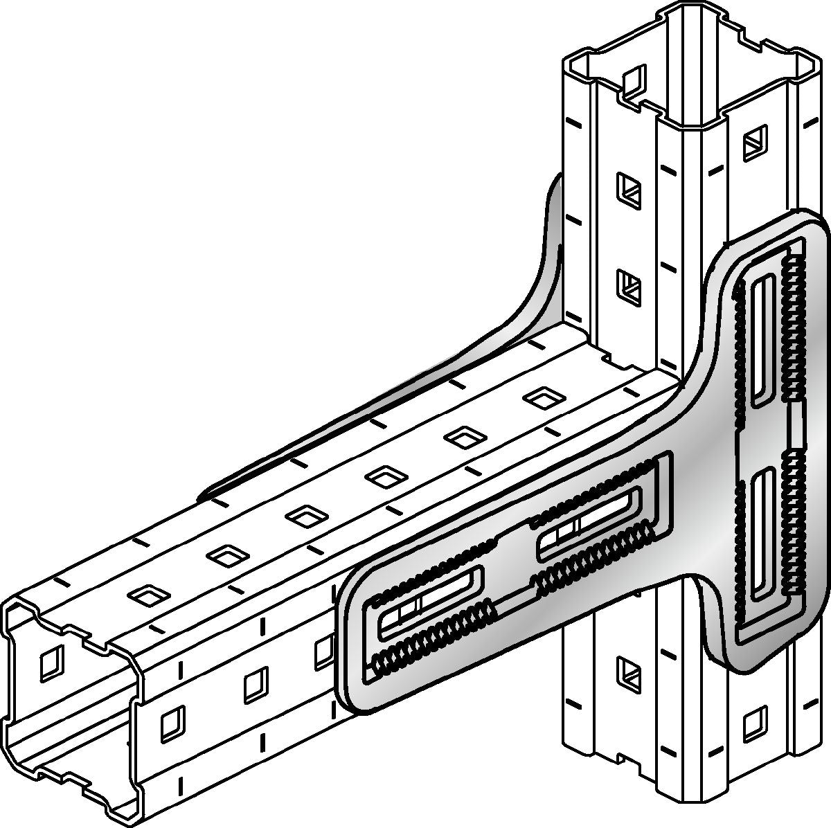 Hilti MIC-90-LH Galvanized Girder Connector - 2pk - New Surplus