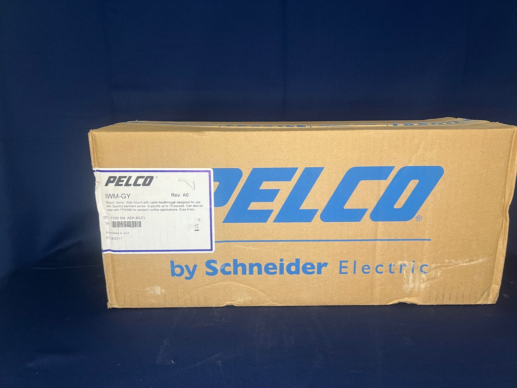 Pelco IWM-GY Wall Mount Spectra/DF5/8 Pendant Series Domes-New Surplus