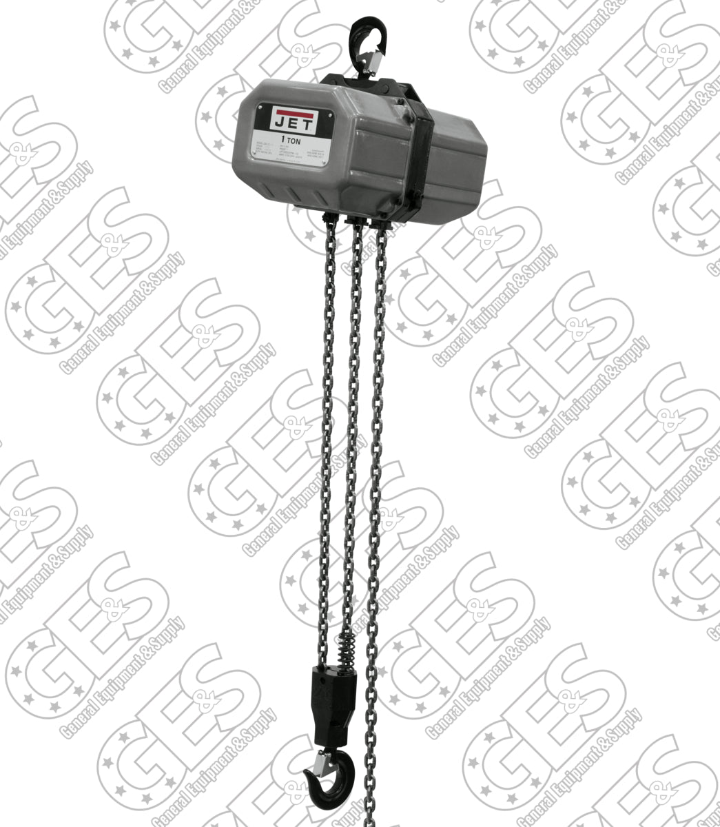JET JT9-112000 1SS-1C 1 Ton Electric Chain Hoist - Reconditioned