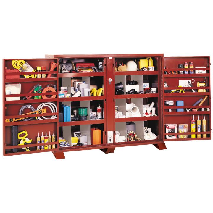 Jobox 1-693990 24" Deep Extra Heavy-Duty Bin Cabinet - Reconditioned