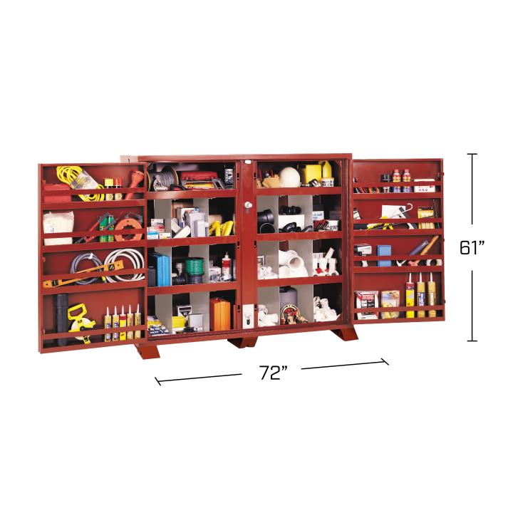 Jobox 1-693990 24" Deep Extra Heavy-Duty Bin Cabinet - Reconditioned