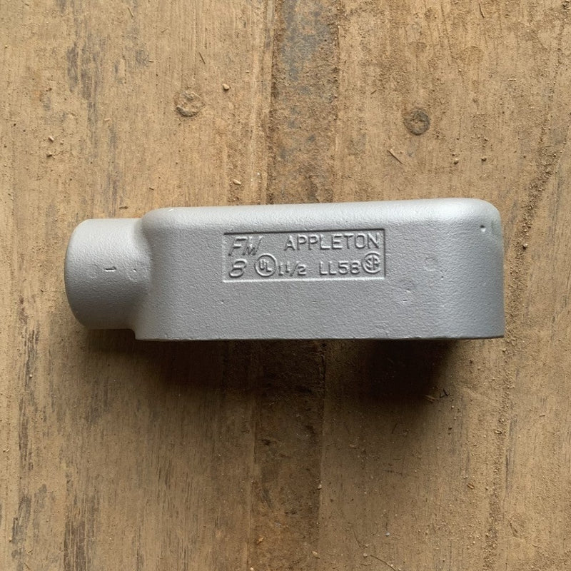 Appleton LL58 Conduit Body 1-1/2 in. - New Surplus