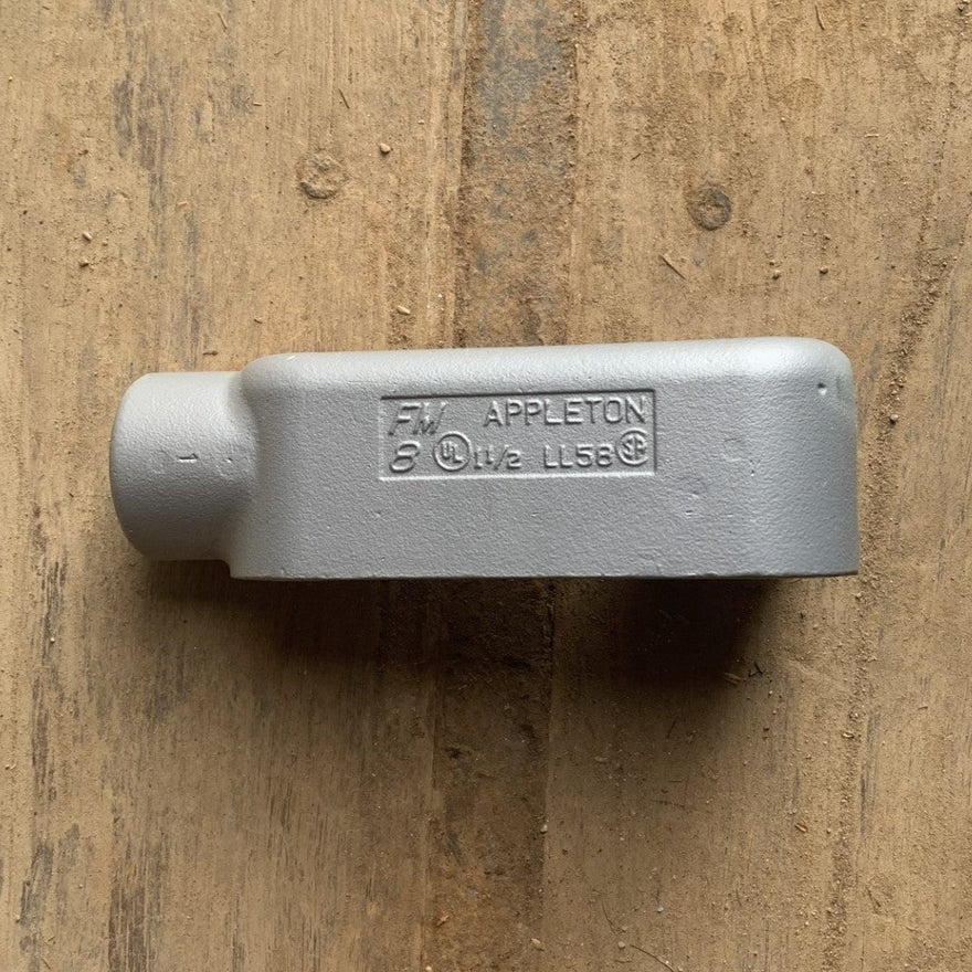 Appleton LL58 Conduit Body 1-1/2 in. - New Surplus