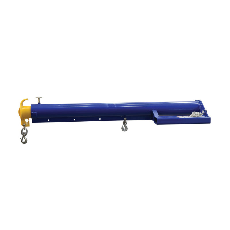 Vestil LM-EBT-4-24 Telescoping Lift Boom, 4000lb, 24in Forklift Pockets - Reconditioned