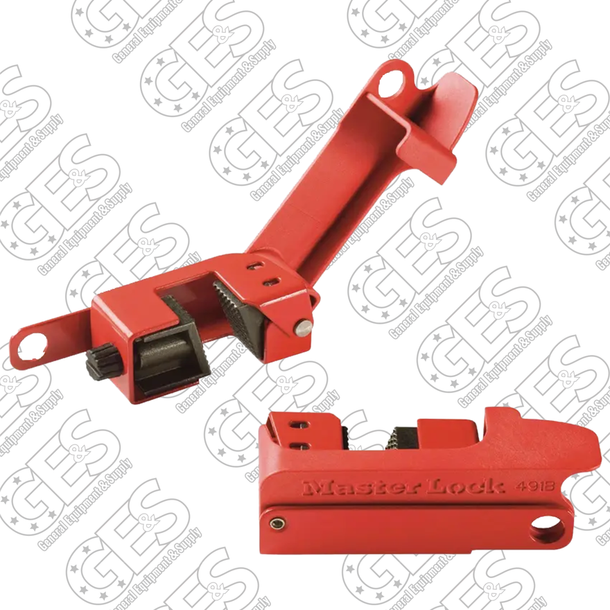 Master Lock Grip Tight Circuit Breaker Lockout for Tall or Wide Toggles Box - New surplus