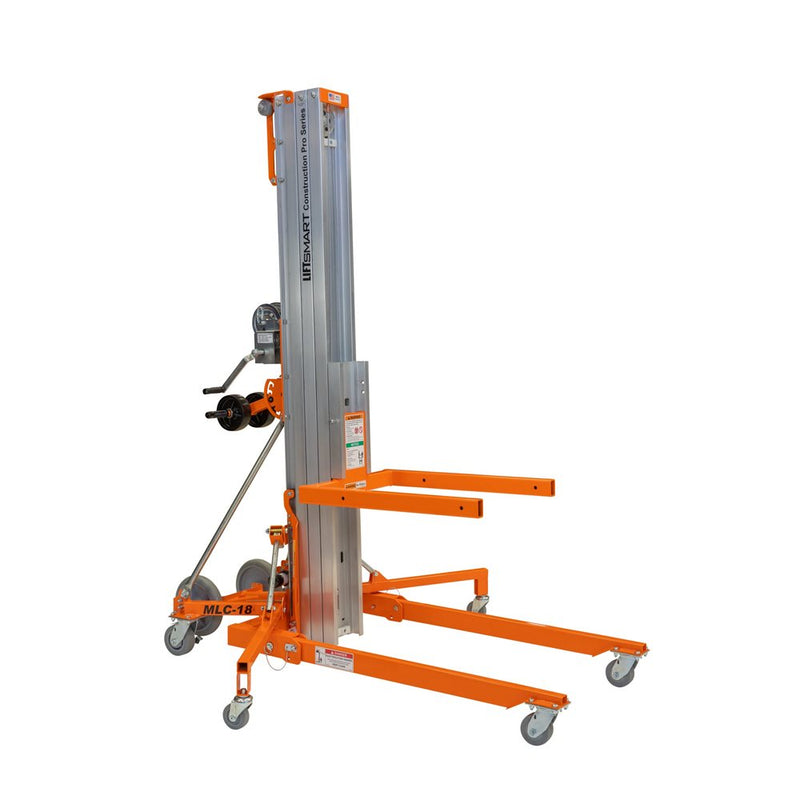 Liftsmart MLC-18 Construction Pro Series Material Lift - Reconditioned