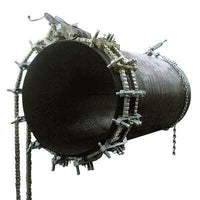 Mathey Dearman D251-1036 10" - 36" Double Chain Pipe Clamp - Reconditioned