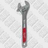 Milwaukee 48-22-7412, 12” Adjustable Wrench - Used