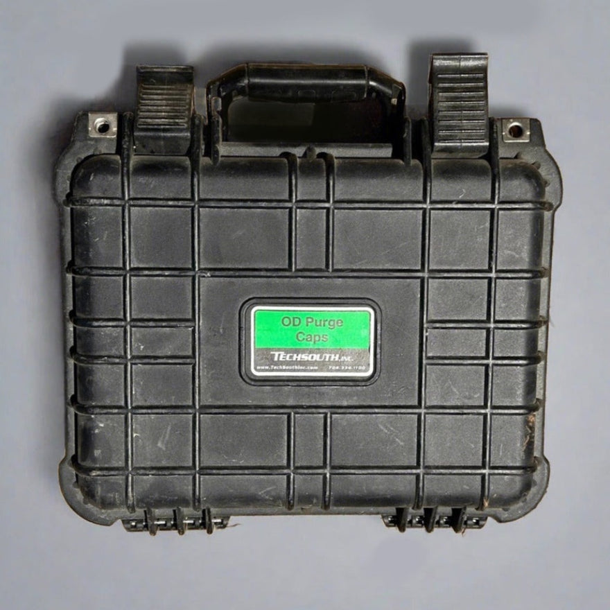 TechSouth INPT/ext-spcapkit Purge Cap Kit Input & Outlet 1-4" - Used