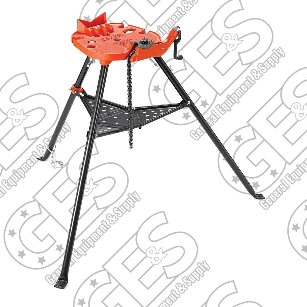 Ridgid 36273 Model 460 Portable Tri-Stand Chain Vise with 6in. Pipe Capacity - Reconditioned