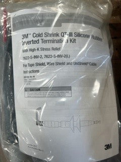 3M 7622-S-2 Cold Shrink Termination Kit - New Surplus