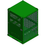 Saf-T-Cart STS-20-FW-2 Cylinder Cage Storage Cabinet  - Reconditioned