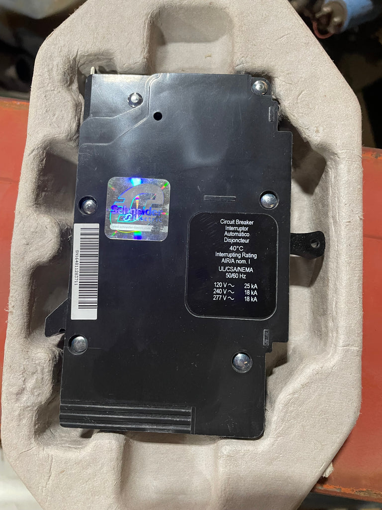 Schneider Electric EDB14015 Square D Circuit Breaker 15A 1P-New Surplus