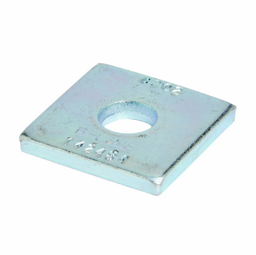 Cooper B-Line B202-1ZN 5/8in Square Washer (Box of 100) - New Surplus
