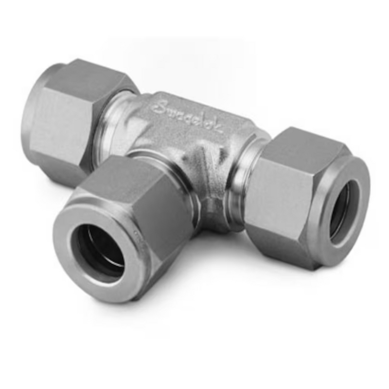 Swagelok SS-600-3 Tube Fitting Union Tee 3/8in Box of 10