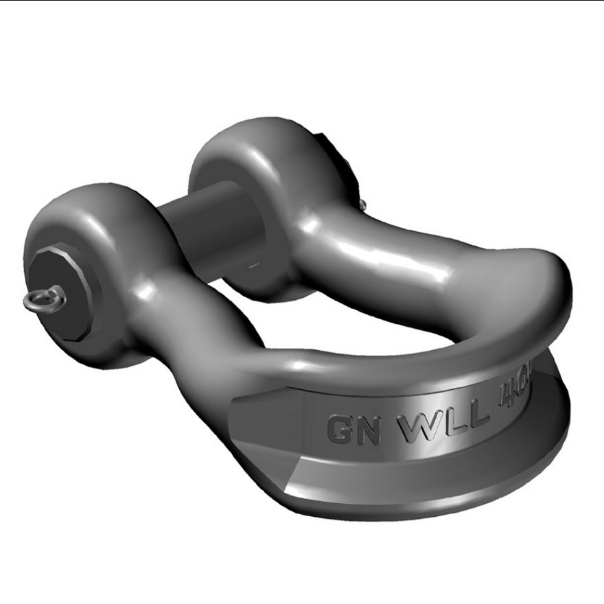 GN 36000300 H14 300t WLL Wide Body Shackle - Used