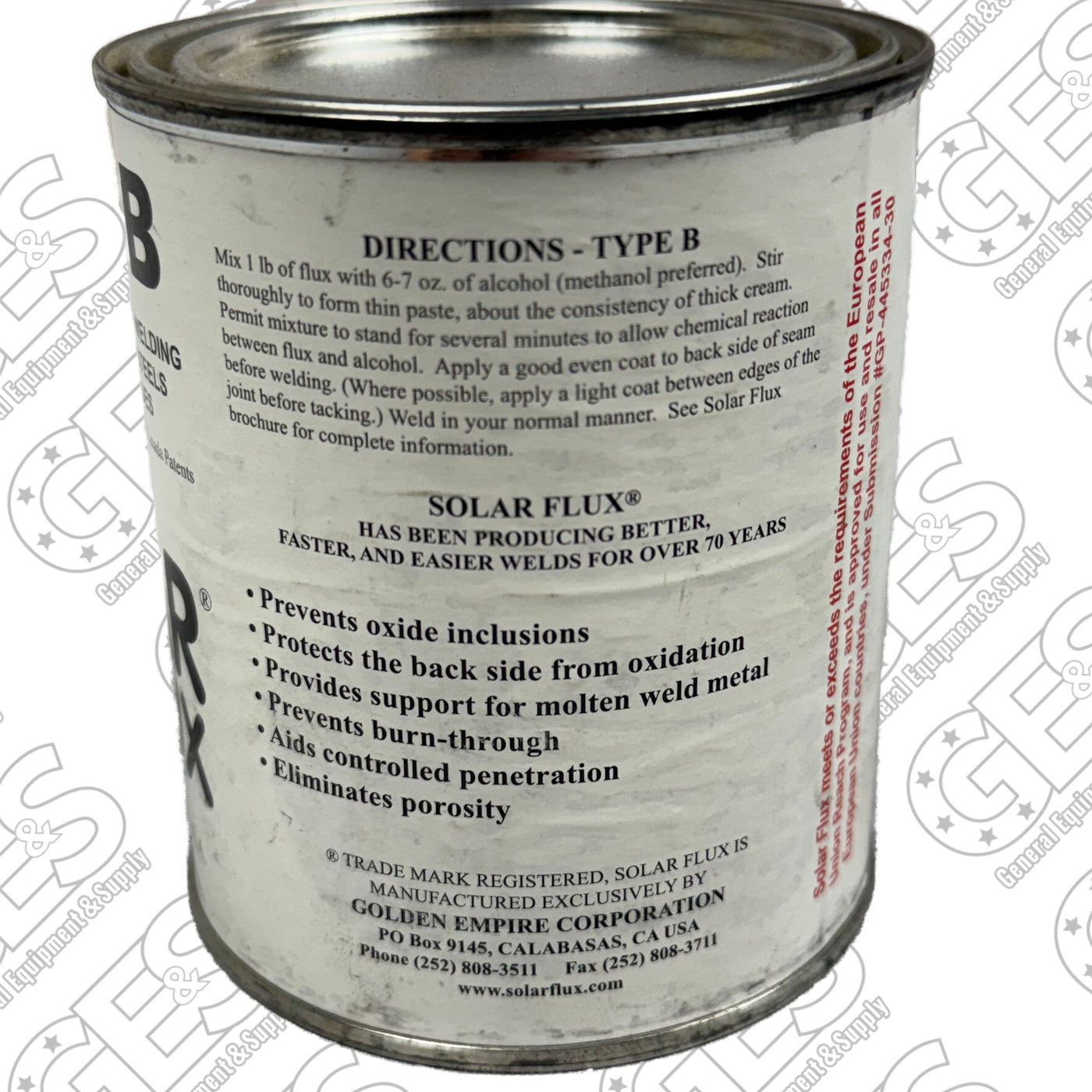 Solar Flux SOFBO1 Type B Powder Welding Flux - New Surplus