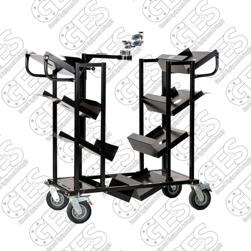 SOUTHWIRE Wire Cart: 600 lb Load Capacity, 8 Spindles - Reconditioned