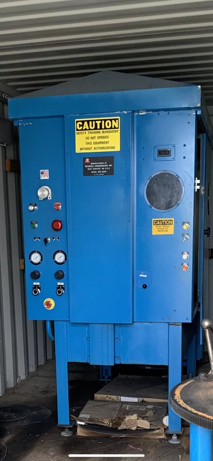 Triangle Engineering WTC-20HR Weld Coupon Abrasive Cutter  -  Reconditioned