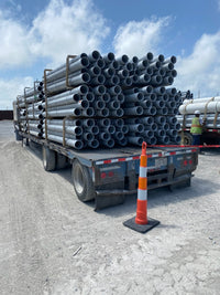 Allied 6-inch schedule 40 Rigid PVC 10 foot - New Surplus