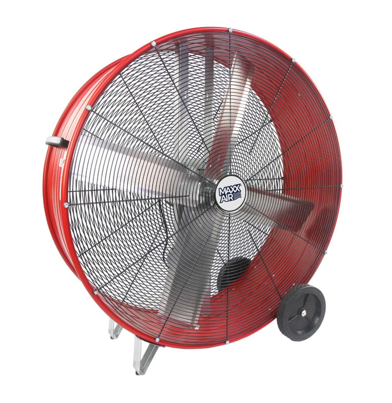 Maxx Air BF42BDREDPRO Pro Series 42" Drum Fan - Used