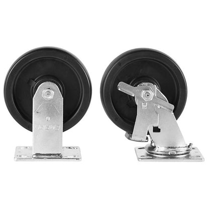 Caster Set 6 in. Heavy Duty Construction Includes Hardware