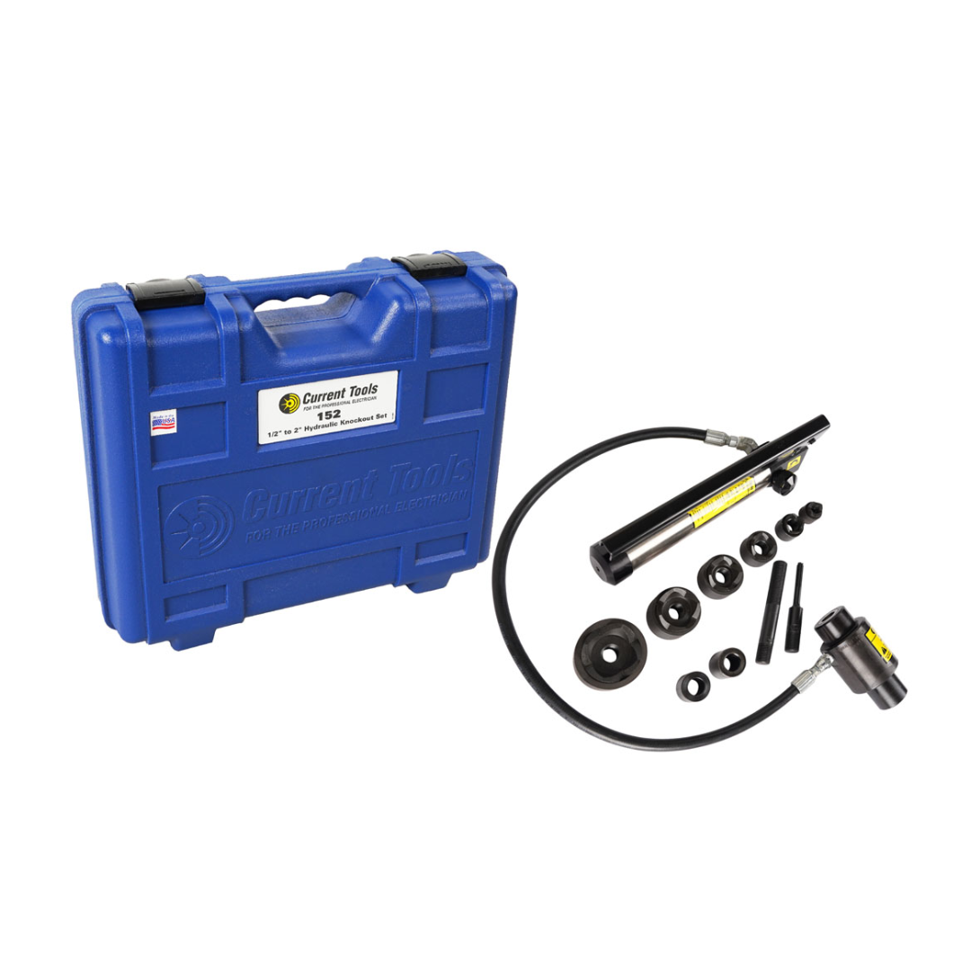 Current Tools Sc Current Tools 152 Standard Hydraulic Knockout Set - Reconditioned ...