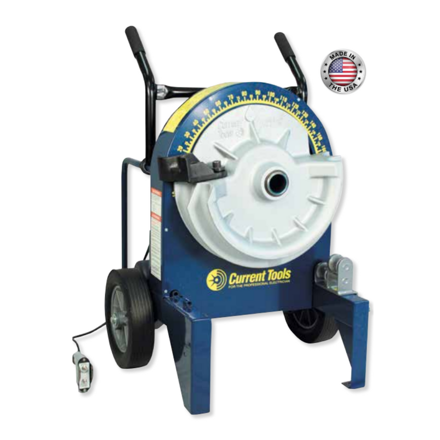 Current Tools 77RIG Electric Pipe Bender for 1/2in. to 2in. Rigid & IMC Conduit - Reconditioned