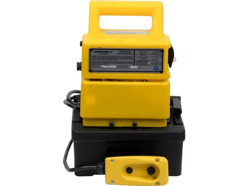 Enerpac PUJ1200B Electric Hydraulic Pump, 115V, 2-Speed, Manual Valve - Reconditioned