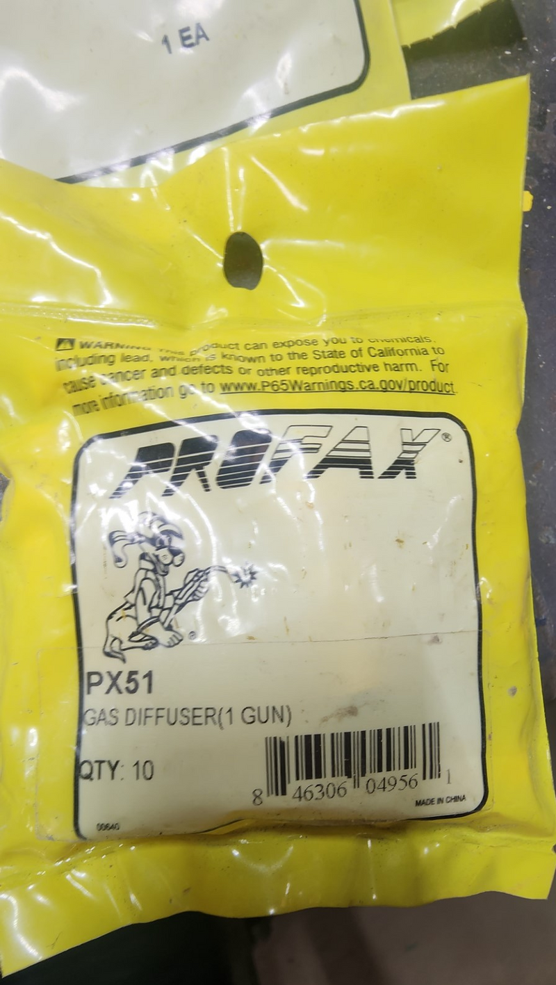 Profax PX51 Gas Diffuser 10 pack - New Surplus