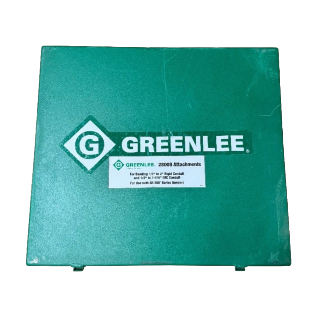 Greenlee 28008 Bending Shoe Group for 1/2in. through 2in. Rigid/IMC Conduit - New Surplus