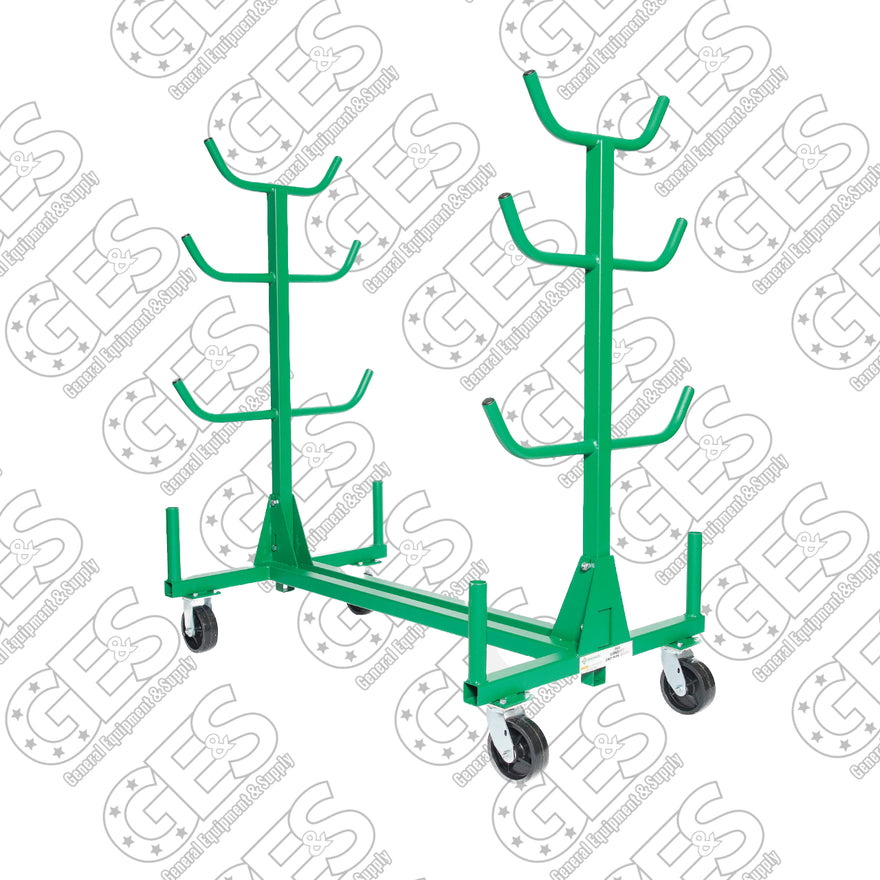 Greenlee 668 Mobile Conduit and Pipe Rack - Reconditioned