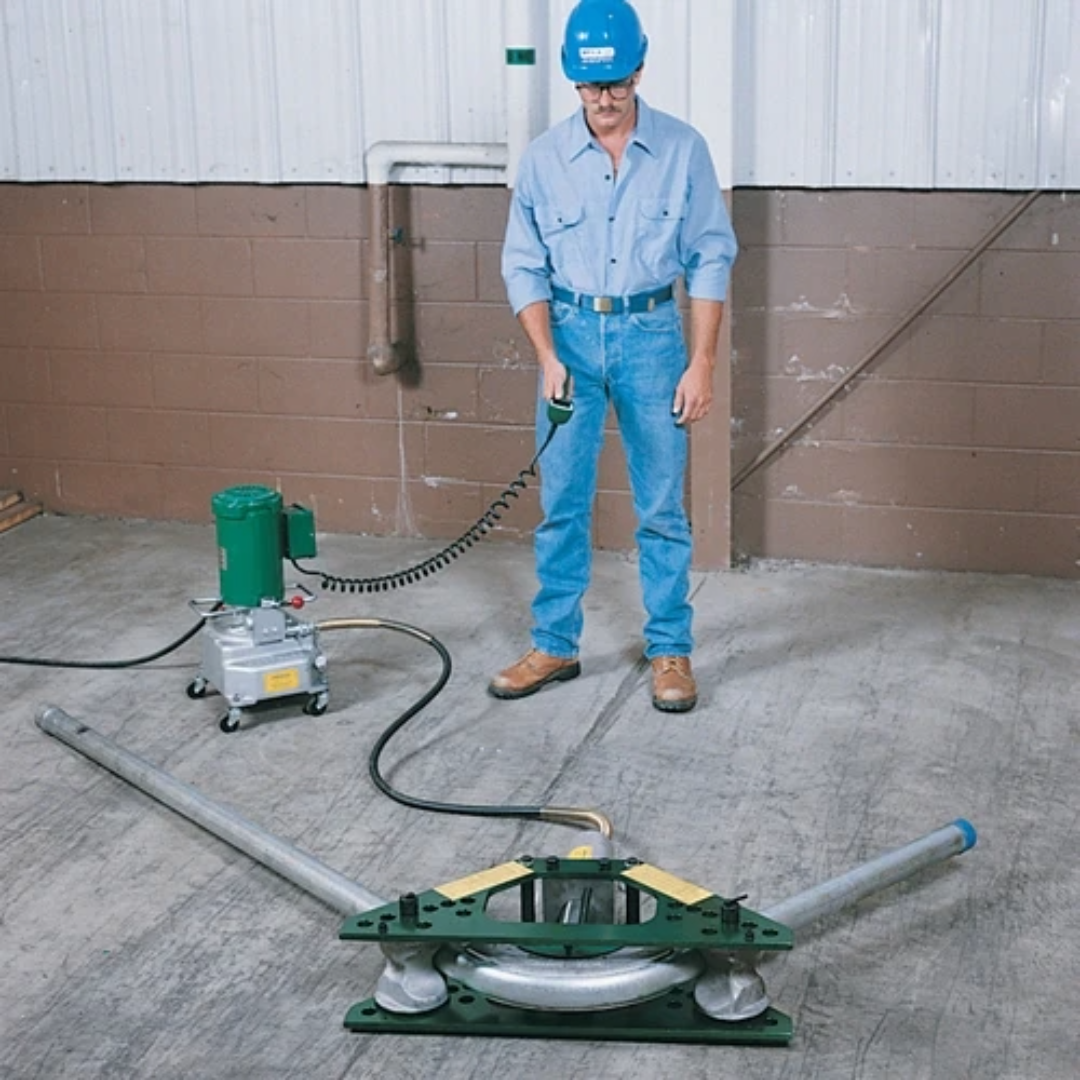 Greenlee 880E975 Hydraulic Bender & Electric Pump for 1/2in. to