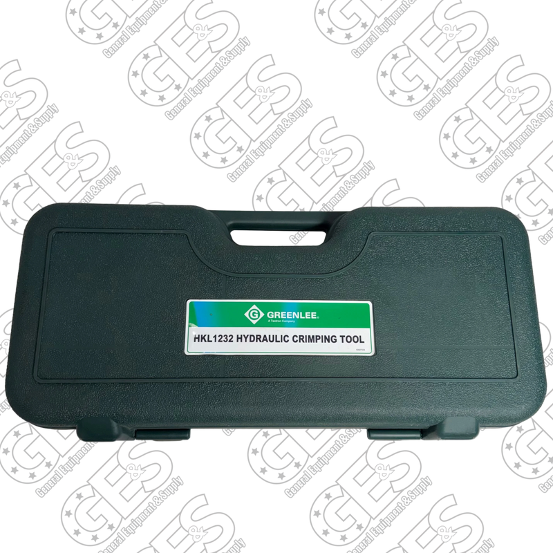 Greenlee HKL1232 12-Ton Hydraulic Crimping Tool, 1.4" Opening - Reconditioned