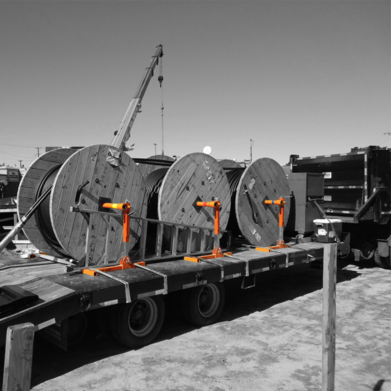 iToolco RJ6K Real Jacks with 6000lb Capacity for 22in. to 66in. Wire Spools  - Reconditioned