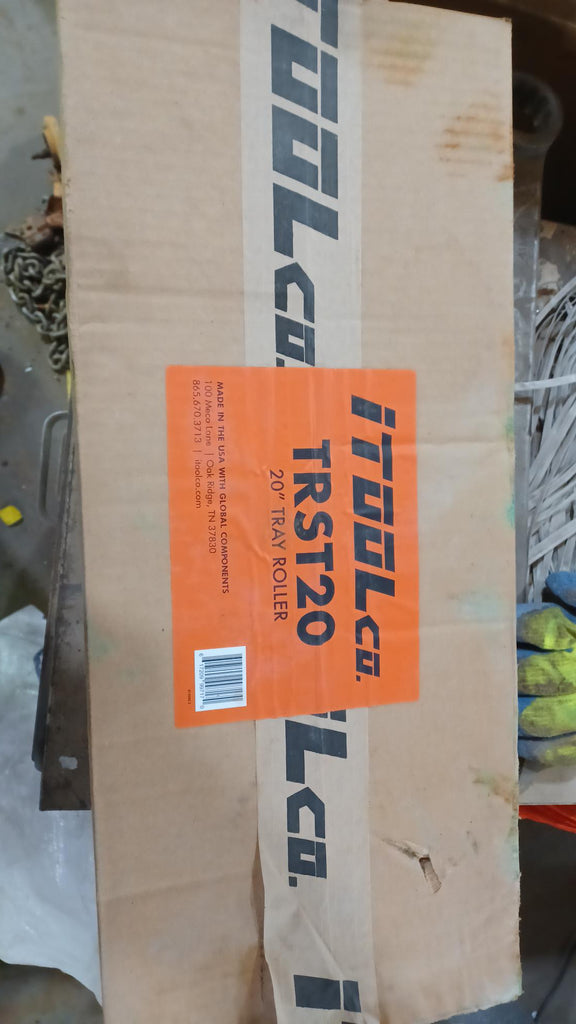 iTool TRST20 - 20 Inch Tray Roller - 2000 Lb Capacity New Surplus
