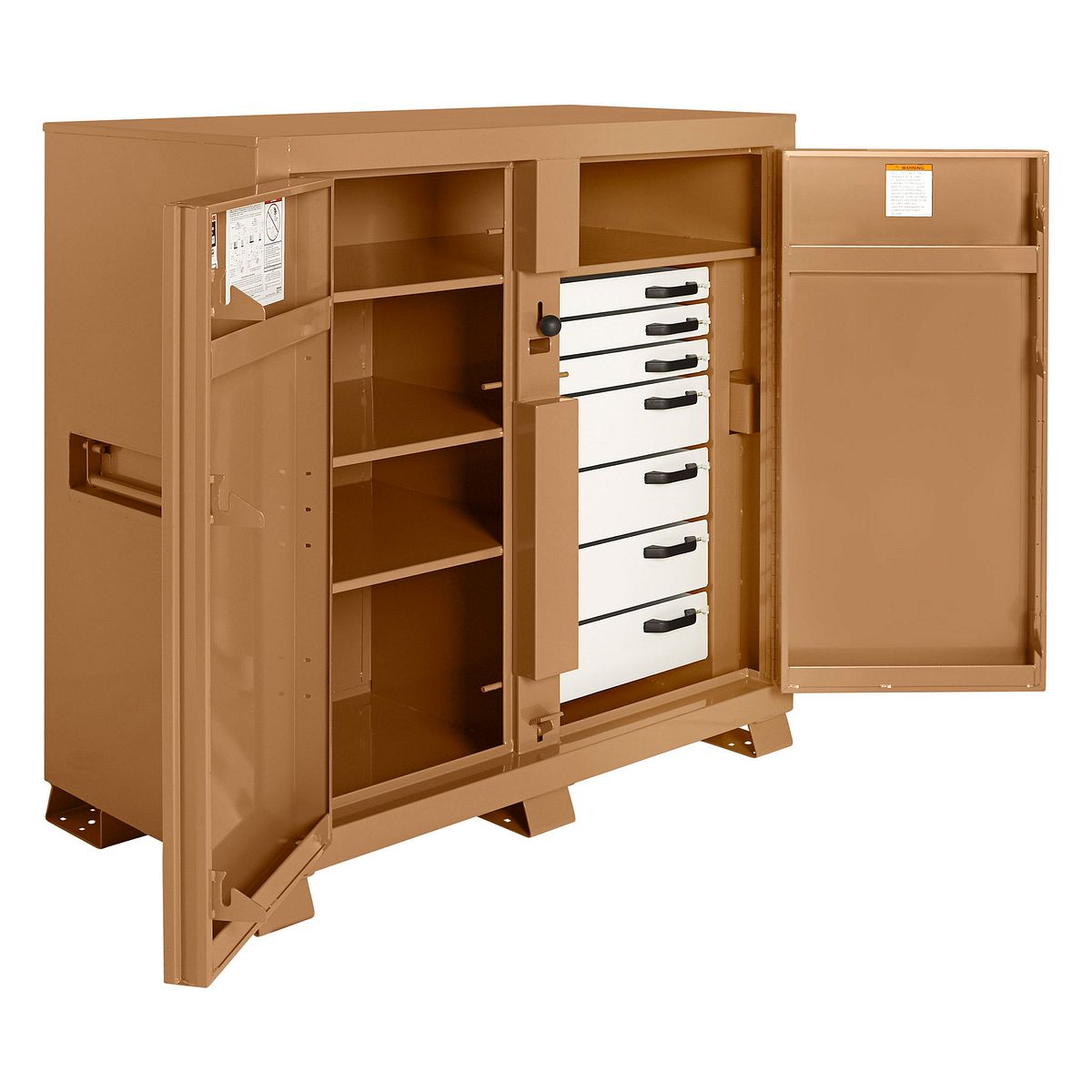 Knaack 112 JobMaster Jobsite Storage Cabinet with Drawers - Reconditioned Media 1 of 3